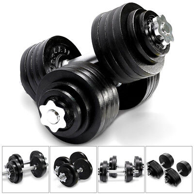 Yes4All Cast Iron Adjustable Dumbbells Gym Set 40 to 200 Lbs - PAIR OR SINGLE Yes4All D8UJ-V