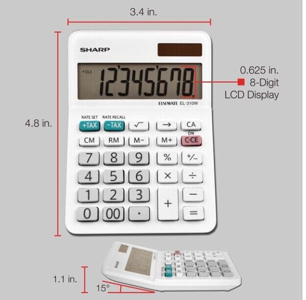 Metric Conversion Wallet Calculator, 10-digit Lcd Unbranded Does not apply - фотография #3