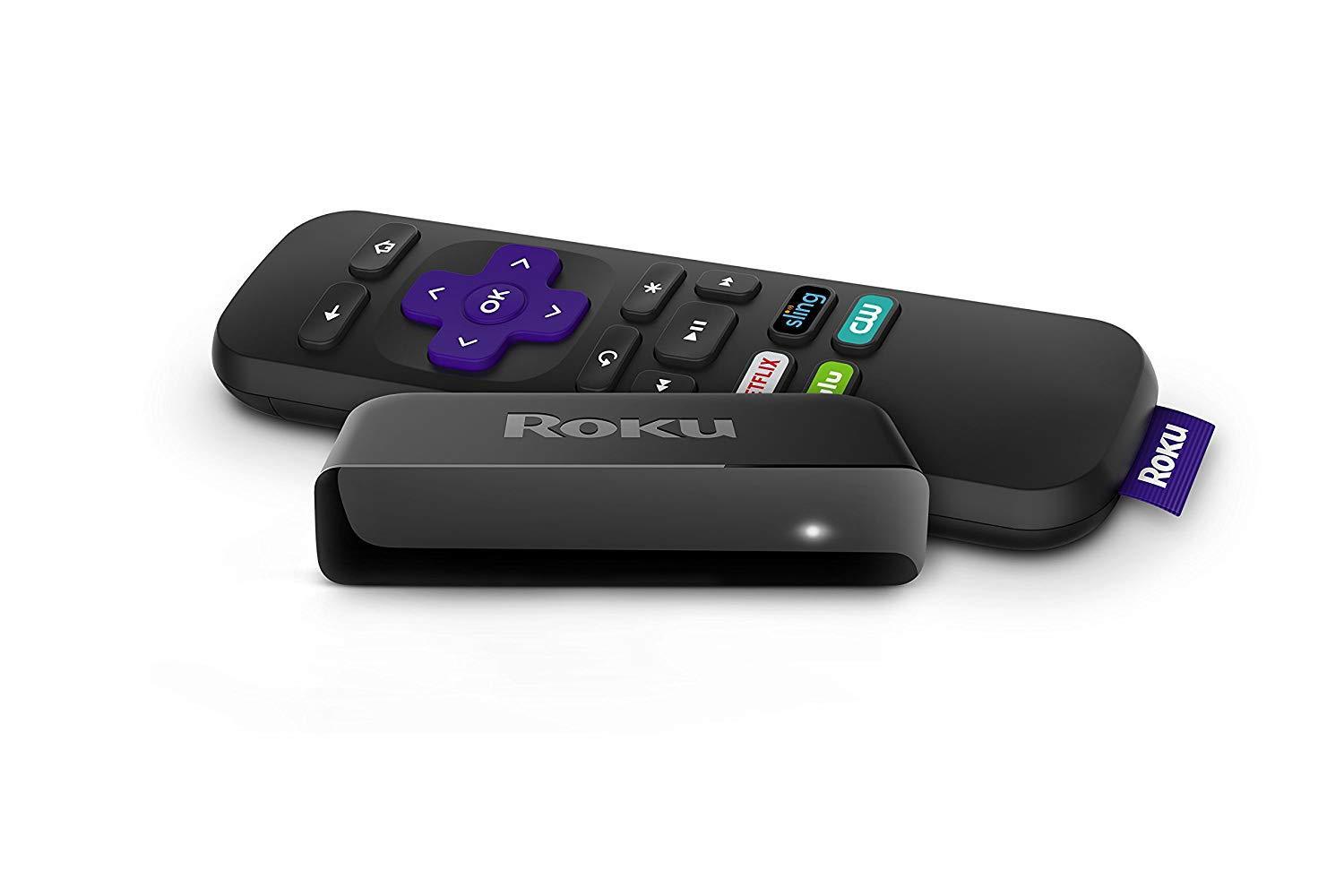 Roku Express | HD Streaming Media Player, incl. HDMI cable (2019/latest model) Roku 3930XB