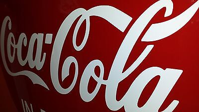 1940S 1950S ERA COCA-COLA EXTRA LARGE STEEL 26 INCH DIAMETER BUTTON/DISC SIGN    Coca-Cola - фотография #11