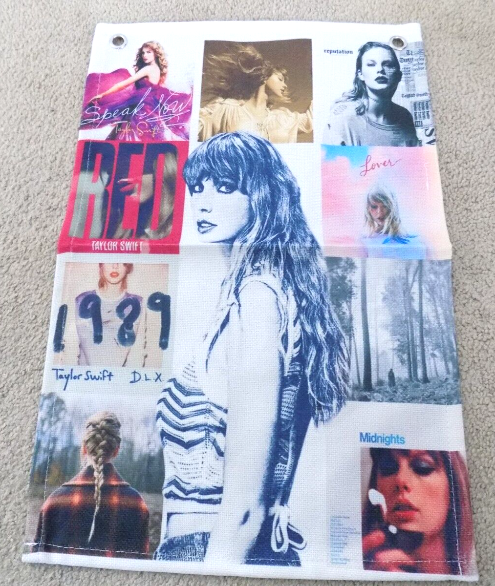 Taylor Swift 12" x 18" Fabric Album Covers Banner Flag--FREE SHIPPING! Без бренда