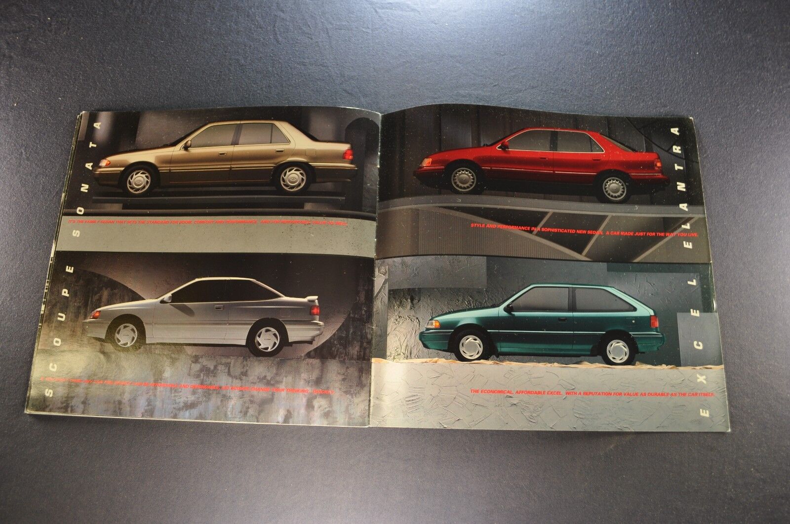 1992 Hyundai Sonata Catalog Sales Brochure GLS Excellent Original 92 Без бренда Sonata - фотография #8