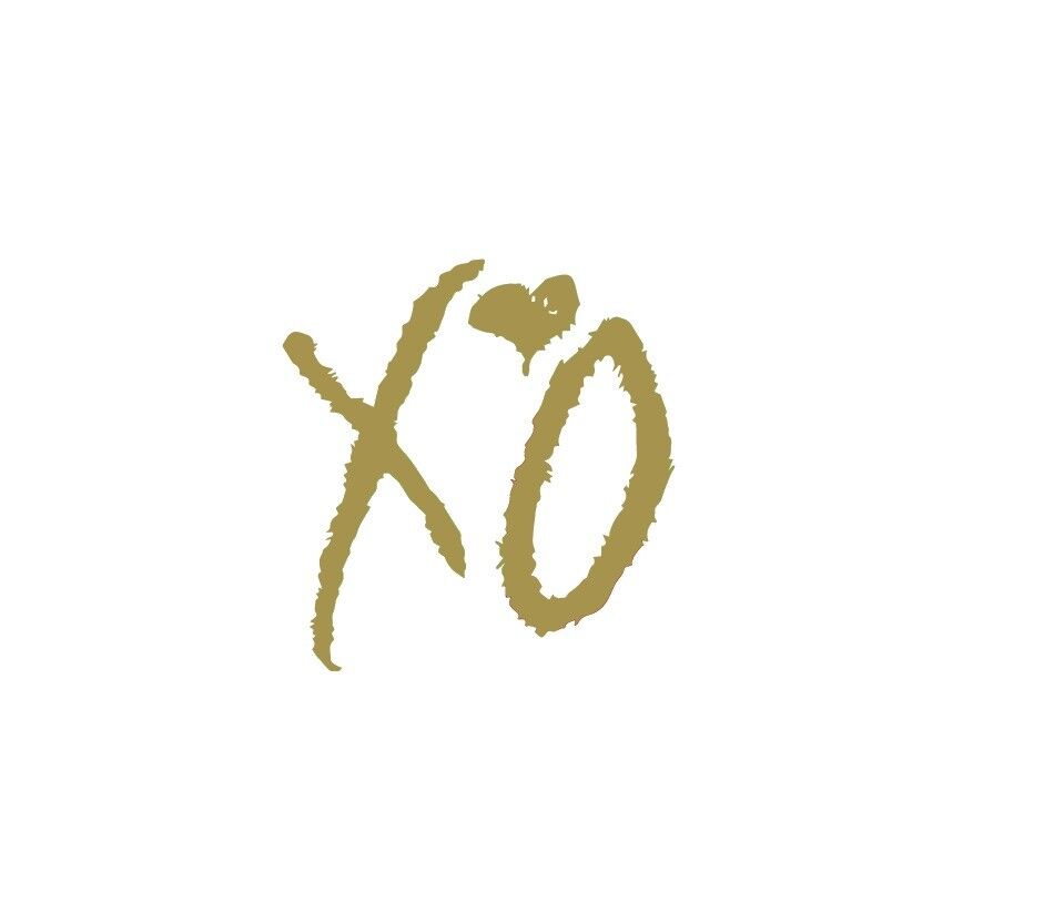 XO The Weeknd Hugs and Kisses Logo Vinyl Decal Stickers Car Phone Laptop Unbranded - фотография #3
