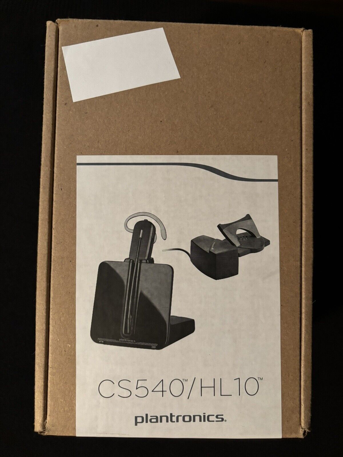 Plantronics CS540 / HL10 Wireless Telephone Headset System Plantronics CS540 / HL10