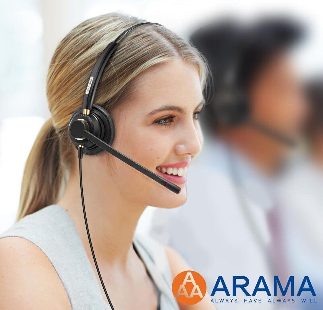 ARAMA Call Center USB Headset with Microphone Noise Cancelling & Audio Controls ARAMA A800 - фотография #6