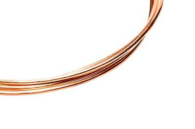 10 Gauge, 99.9% Pure Copper Wire (Round) Dead Soft CDA #110 Made in USA - 5FT... Craft Wire - фотография #3