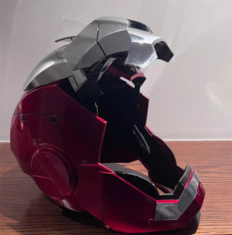 HOT US AUTOKING Iron Man MK5 1:1 Helmet Wearable Voice-controlled Cosplay Props Unbranded Does Not Apply - фотография #4