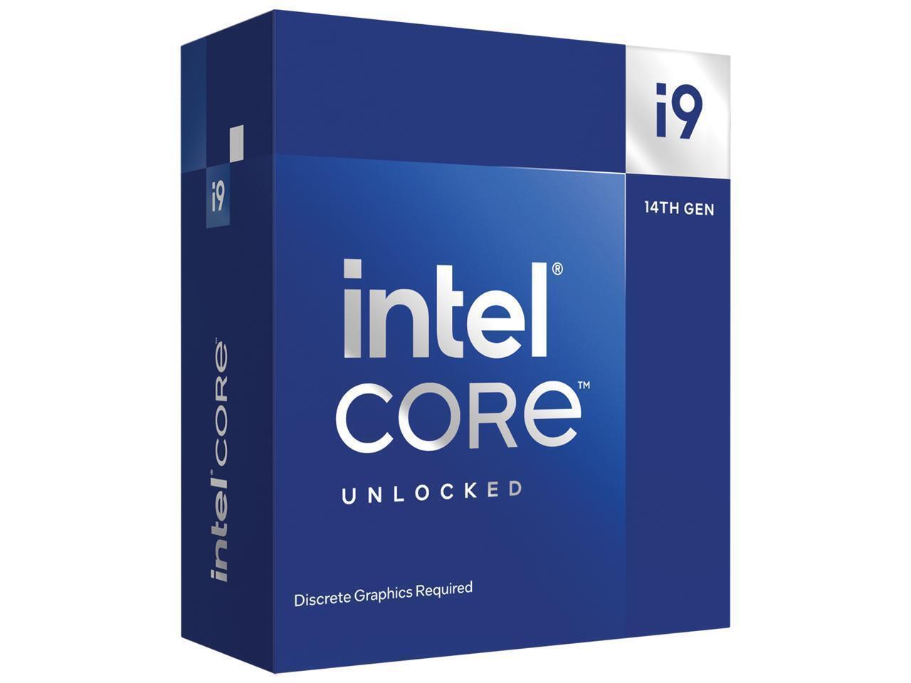 Intel Core i9-14900KF - Core i9 14th Gen 24-Core (8P+16E) LGA 1700 125W Intel BX8071514900KF