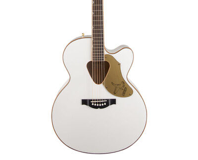 Gretsch G5022CWFE Rancher Falcon Jumbo Cutaway A/E Guitar - White Gretsch 2714024505 - фотография #3