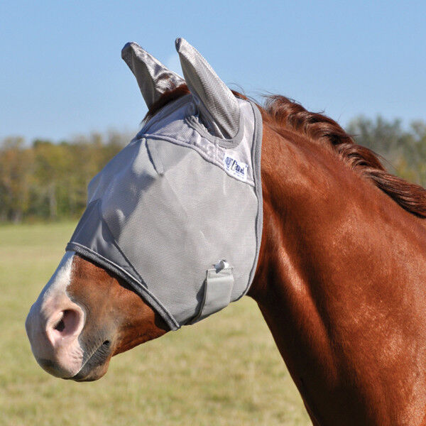 Cashel Fly Mask Horse Standard Ears Nose Sun Protection ALL STYLES ALL SIZES Cashel Does Not Apply - фотография #4