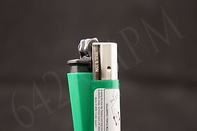 8 pcs New Refillable Clipper Lighters Beware Of Dog Design Без бренда - фотография #3