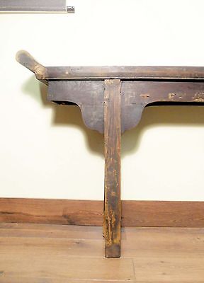 Antique Chinese Ming Altar Table (5548) Purple Elm Wood, Circa 1800-1849 Без бренда - фотография #12