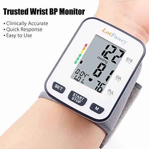 Automatic Digital Wrist Blood Pressure Monitor BP Cuff Machine Home Test Device LotFancy Does Not Apply - фотография #7