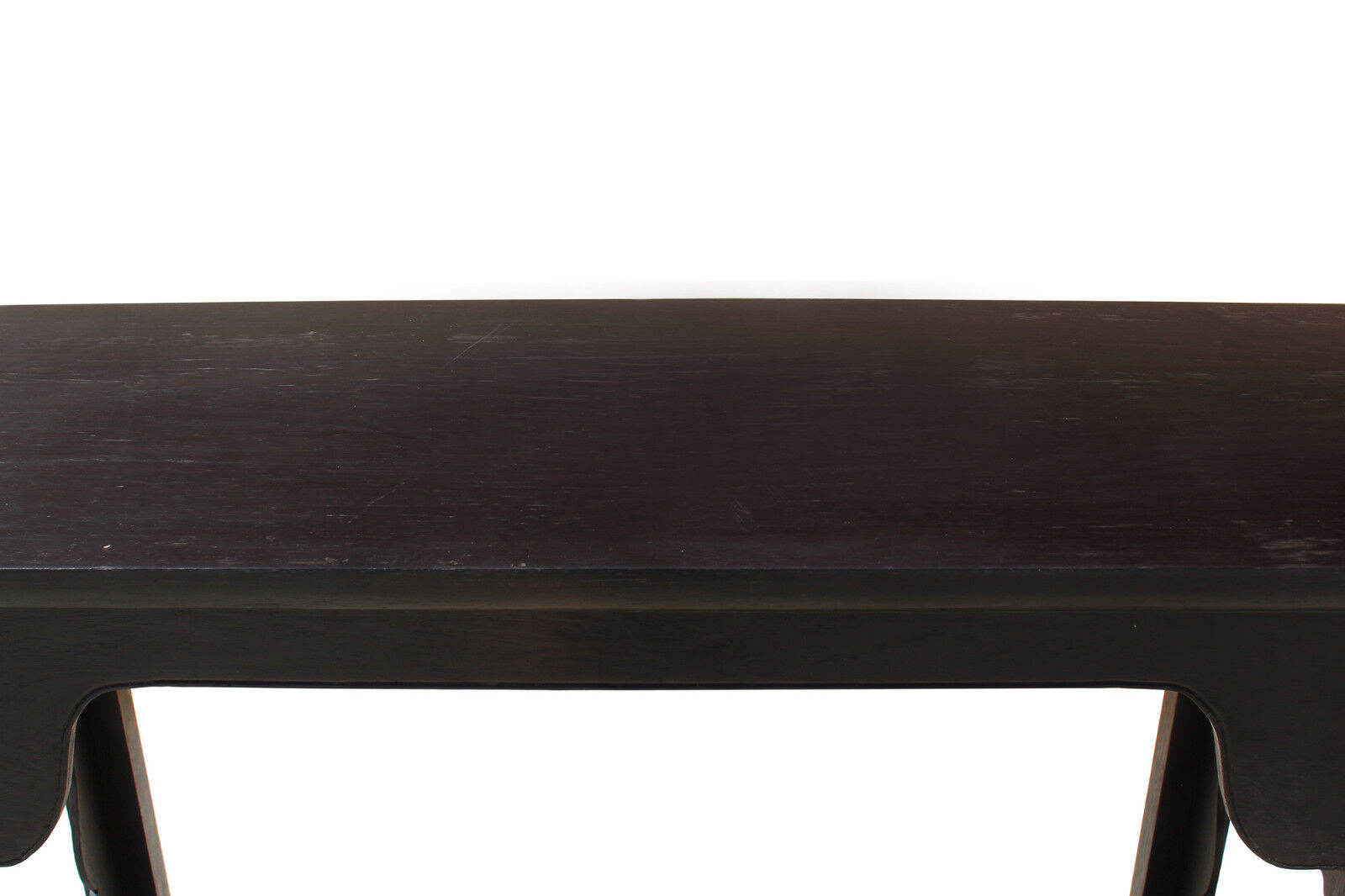 Chinese Dark Brown Black Huali Rosewood Plain Ming Style Altar Table cs3167 Handmade Does Not Apply - фотография #3