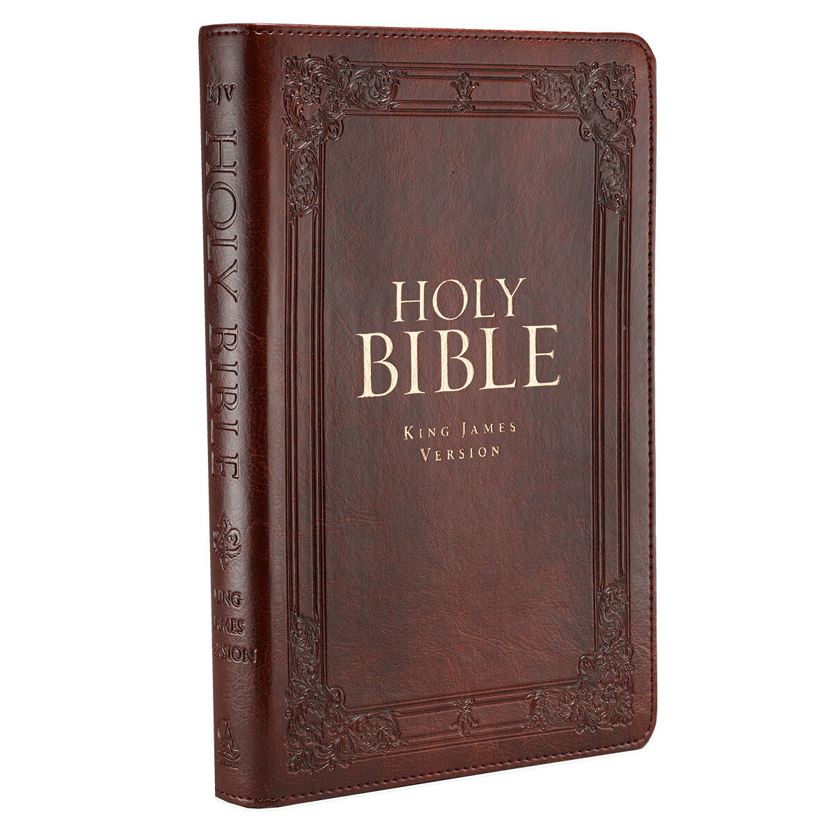  Holy Bible King James Version Thumb Indexed Burgundy Faux Leather Gift Bible Без бренда - фотография #2