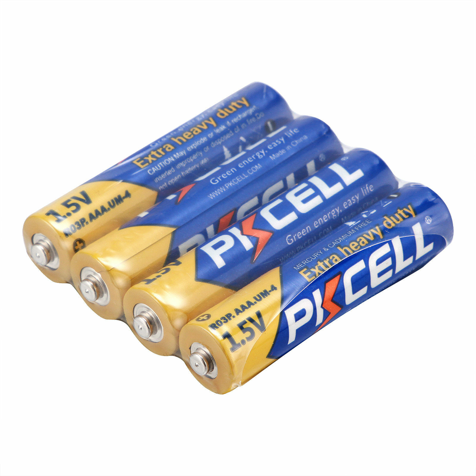 (Combo 40) AA AAA Batteries 1.5V 20x AAA R03P+ 20x AA R6P Zinc-Carbon for Clocks PKCELL Does Not Apply - фотография #5
