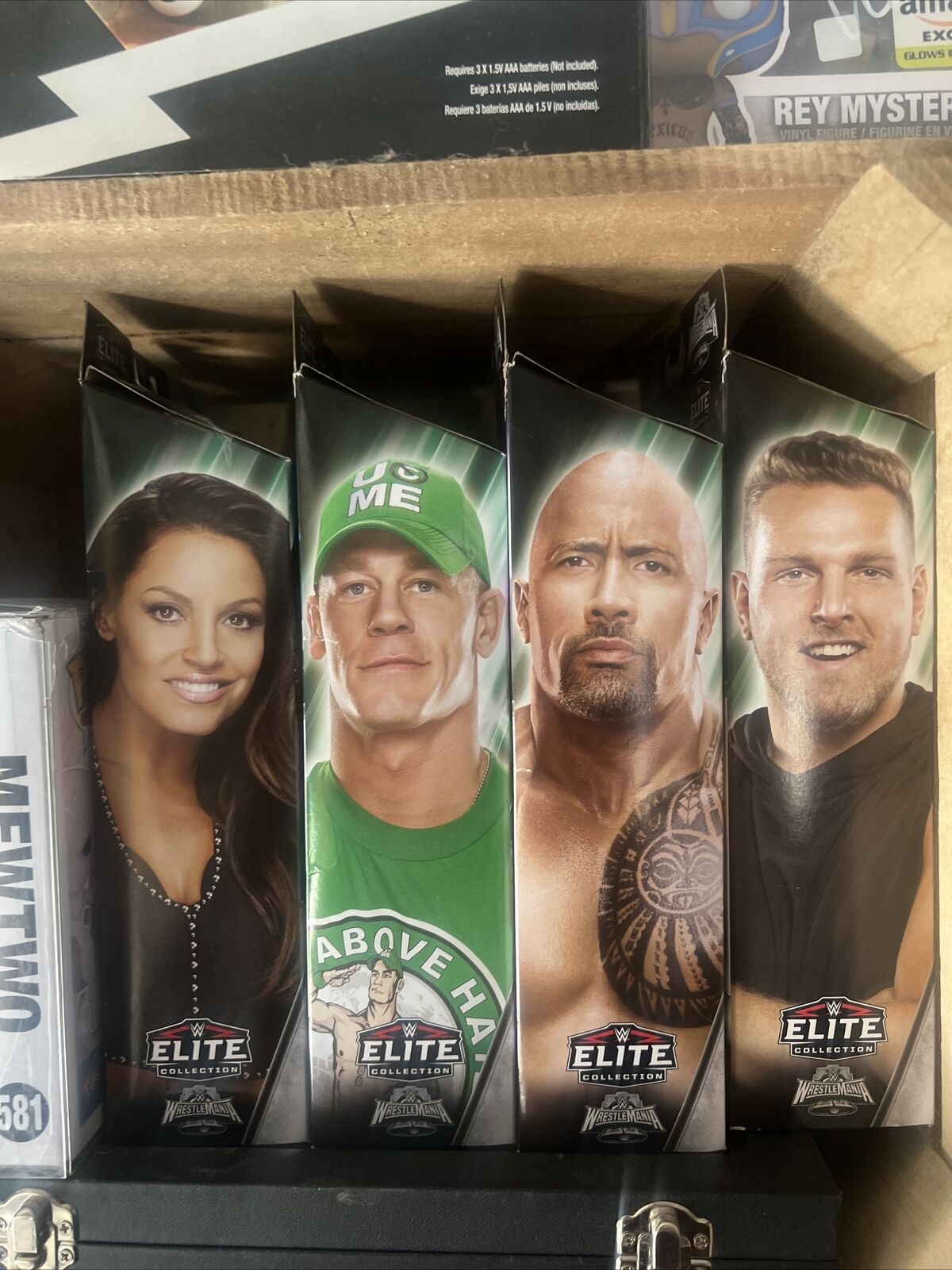 WWE Elite Wrestlemania Complete Set of 4 - Mattel Toy Wrestling Figure Nicholas WWE HVF78 - фотография #2