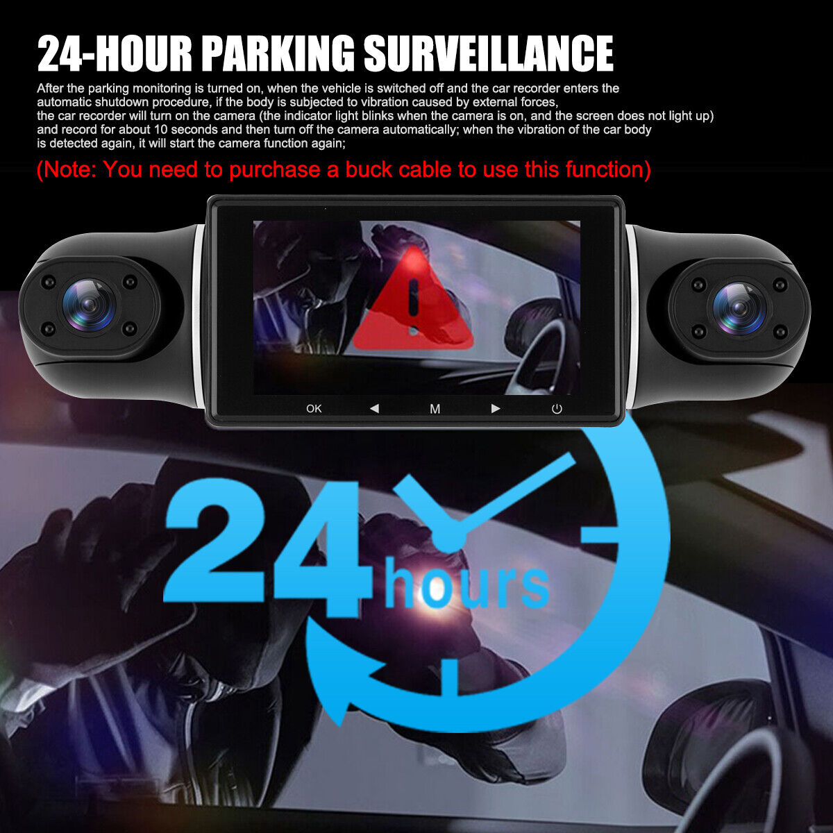 Full HD 1080P Car Dash Cam 4 Channel WiFi DVR Driving Recorder Night Vision 2024 Unbranded Dash Camera - фотография #6