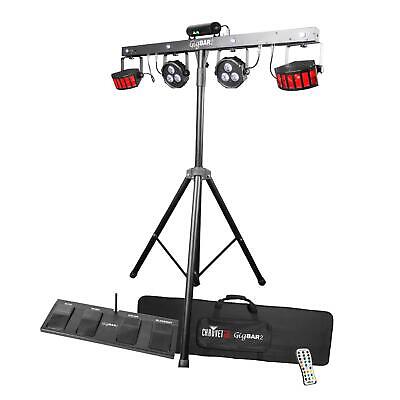 Chauvet DJ GigBAR 2 LED Effect Light System w/ Par Laser Derby Strobe Chauvet GIGBAR2