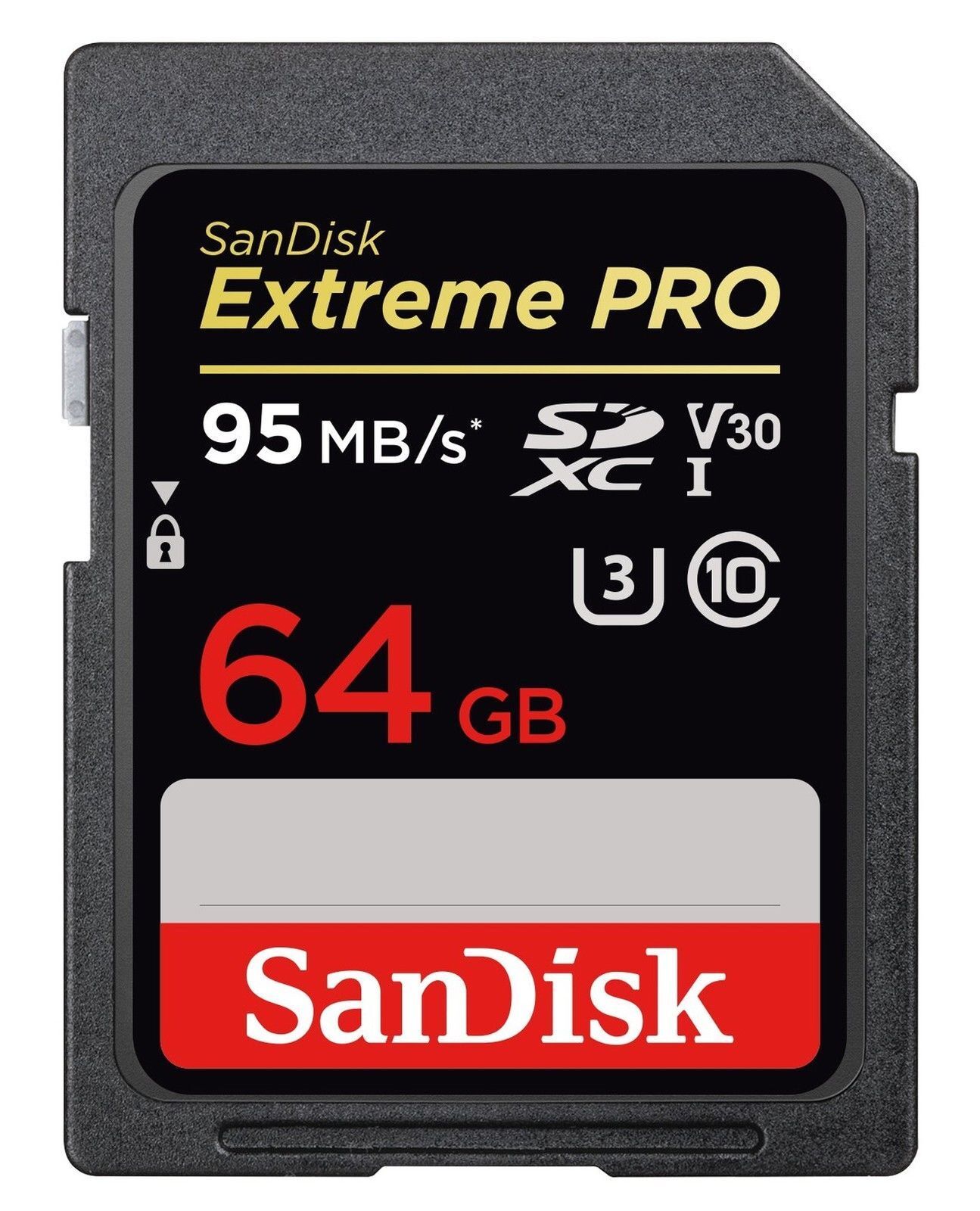 SanDisk Extreme Pro 633X 95MB/S Class 10 64GB SDXC SDHC SD UHS-I U3 Memory Card SanDisk SDSDXXG064GGN4IN
