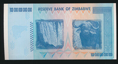 Zimbabwe 100 TRILLION DOLLAR BILL AA/2008 uncirculated 100% CoA genuine Без бренда - фотография #3