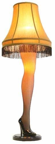 45 Inch Full Size Christmas Leg Lamp Cleveland Street Novelties - фотография #2