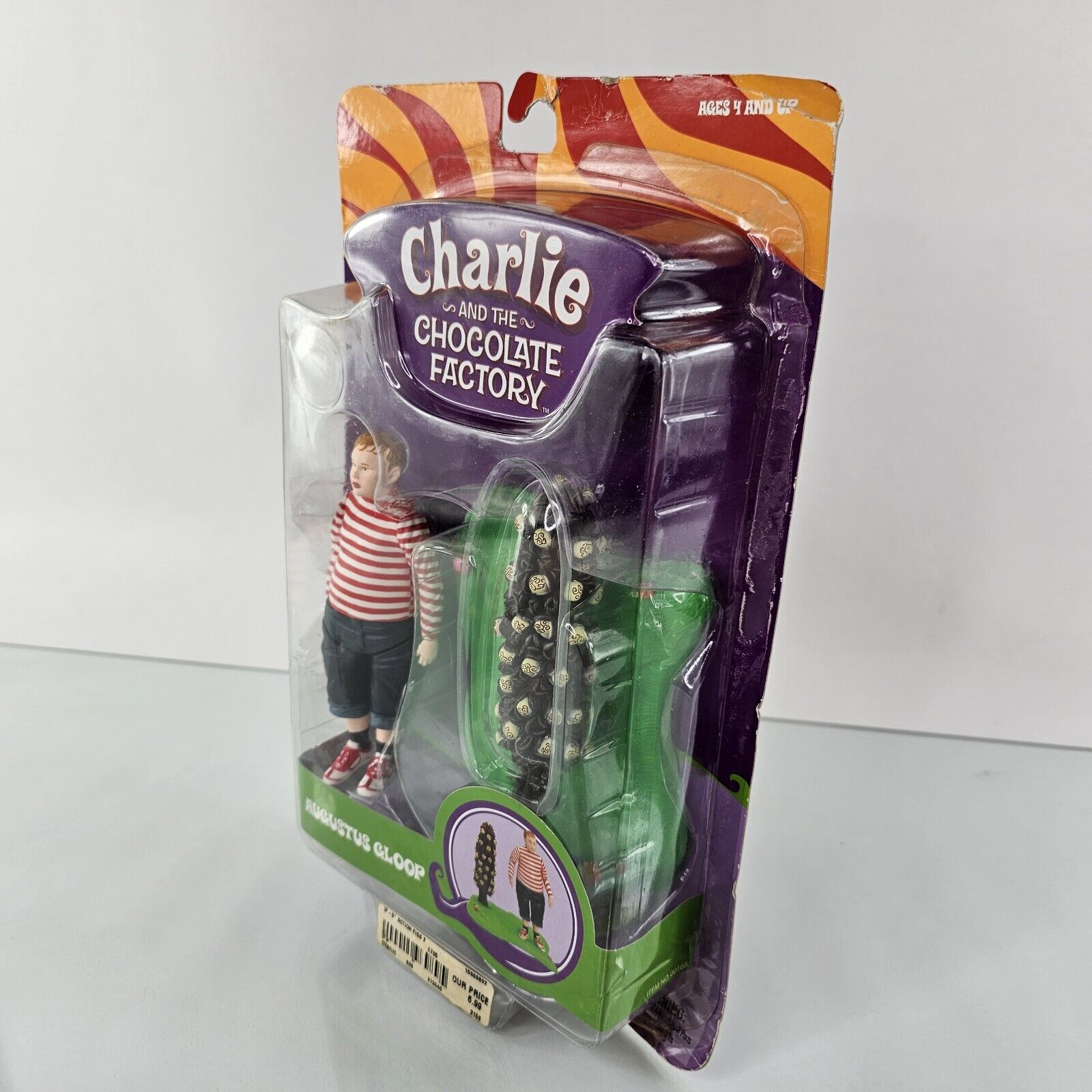 AUGUSTUS GLOOP Charlie & The Chocolate Factory Figure Willy Wonka Candy RARE NEW Medicom Toy - фотография #7