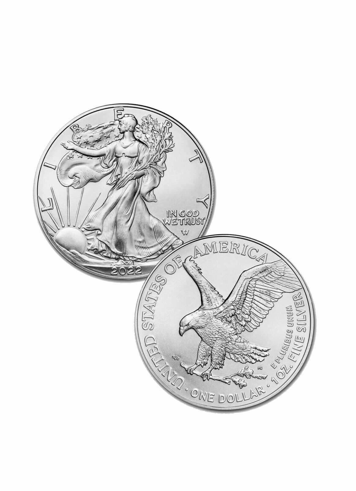 Silver American Eagle 1 oz. .999 fine silver American Eagles 1oz Coin US Mint - фотография #3