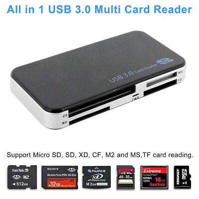 USB 3.0 All in 1 Compact Flash Multi Card Reader CF Adapter Micro SD MS XD 5Gbps TheSiliconValley Does Not Apply - фотография #2