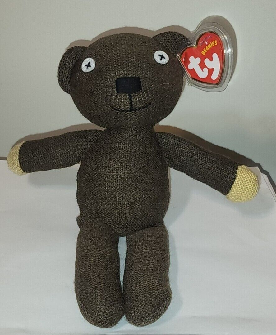 Ty Beanie Baby - MR BEAN'S TEDDY BEAR (UK Exclusive) NEW MINT with MINT TAGS Ty - фотография #2