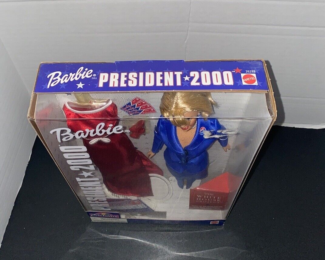 1999 Mattel Toy's 'R' Us Exclusive Barbie For President 2000 #26288 New NRFB Mattel - фотография #2