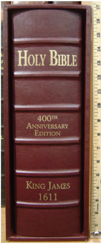 1611 King James Bible - 400th Anniversary $36 Off!! Без бренда