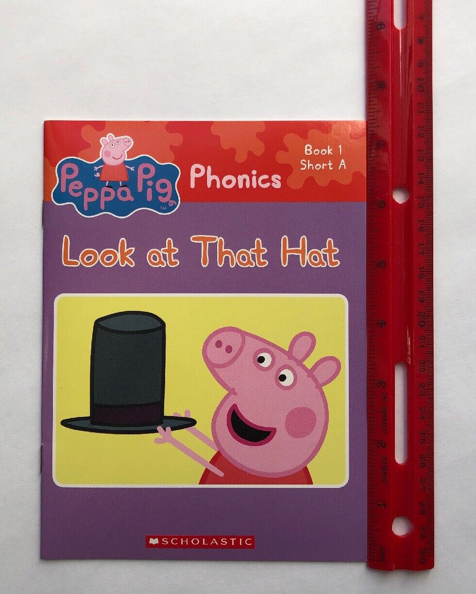 Peppa Pig Childrens Books Phonics Learn to Read Gift Set Lot 12 Без бренда - фотография #2
