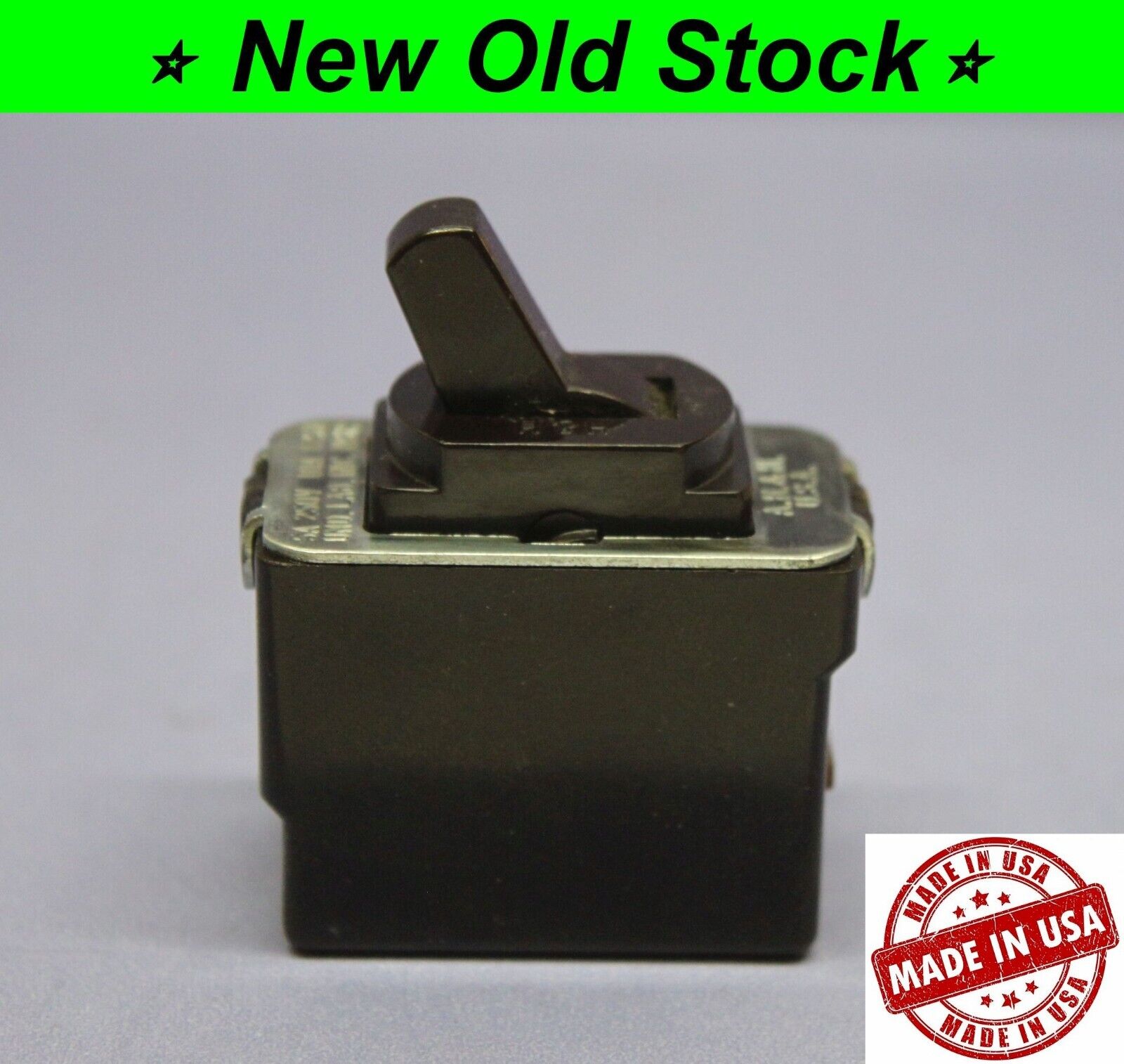 💡 Vintage Brown 3-Way Toggle Light Switch Despard Interchangeable, A-H&H Arrow-Hart & Hegeman Electric Co.
