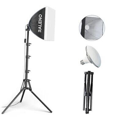 RALENO Softbox Lighting Kit, 16'' x 16'' Photography Studio Equipment PS075 Does not apply Does Not Apply