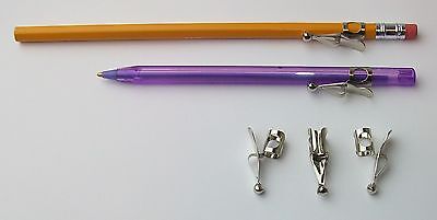 10 Genuine Faultless Pocket Pan/Pencil Clips Original-Made in USA Faultless Does Not Apply - фотография #5