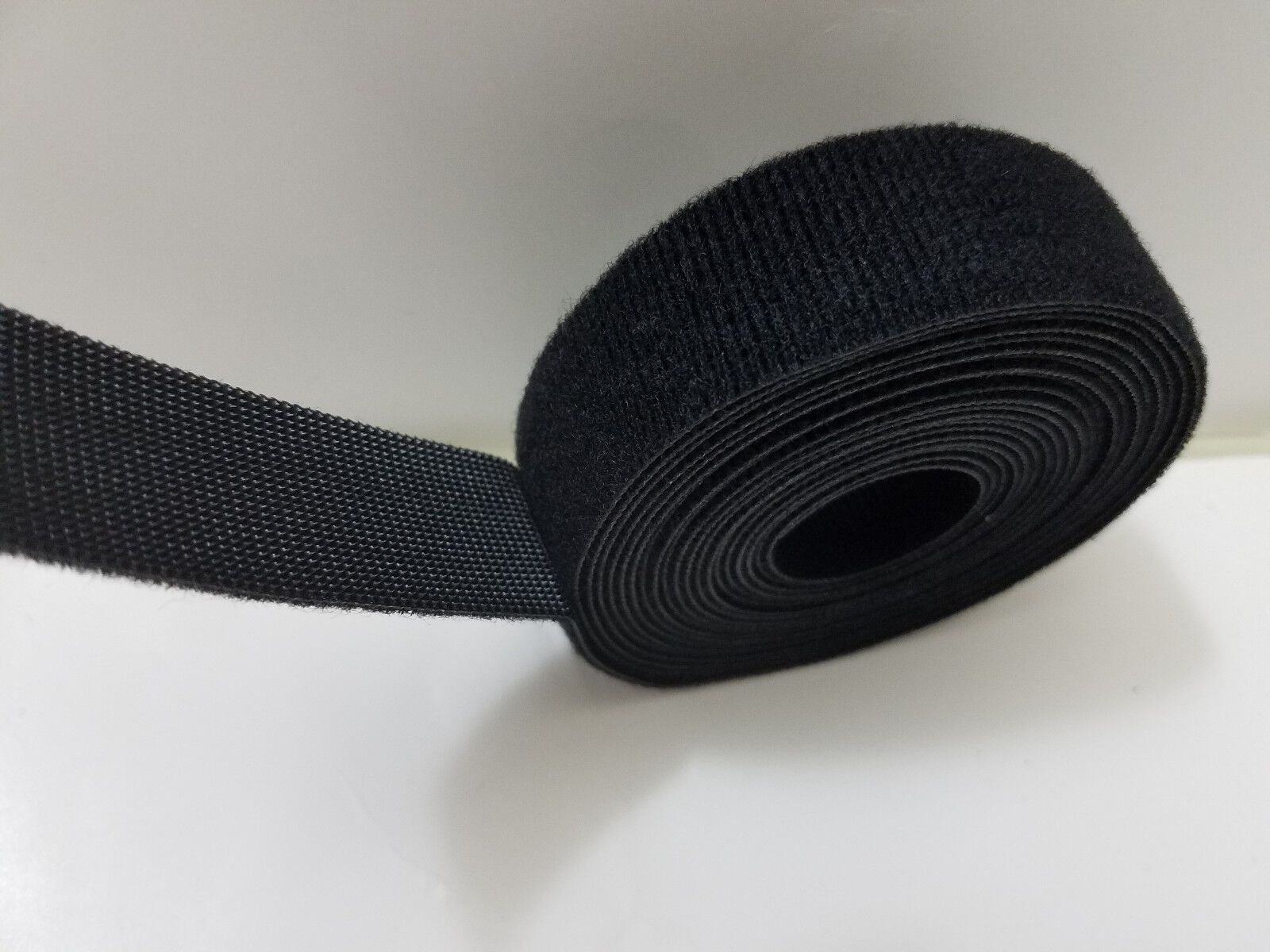 VELCRO® Brand Reusable ONE-WRAP® Hook & Loop Dbl Sided Tape 1" X 5ft  Black VELCRO