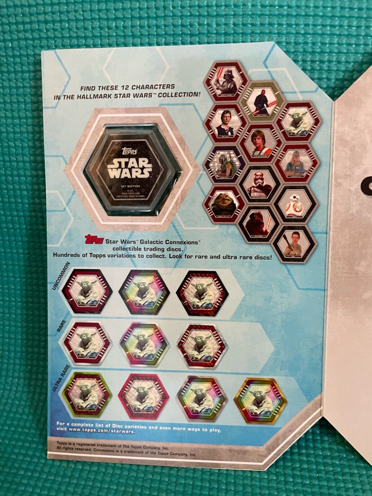 Star Wars Galactic Connexions  -  Yoda / Disney & Hallmark Innovation - UN Disney - фотография #3