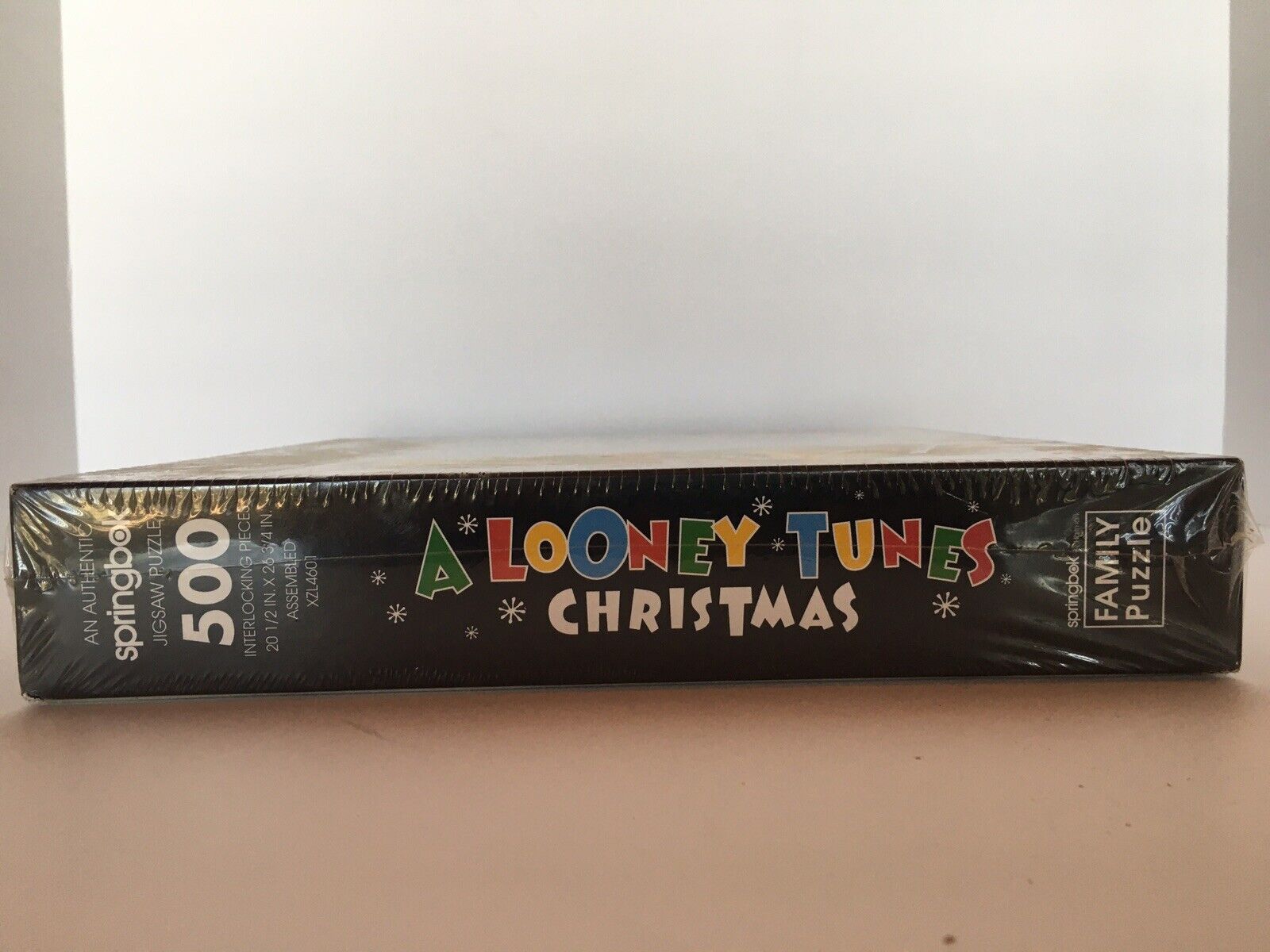 Springbok Puzzle A Looney Tunes Christmas 500 Piece XZL4601 1990s Springbok - фотография #2