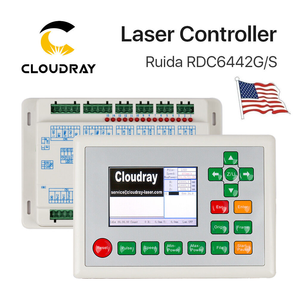 CO2 Laser Controller RuiDa RDC6442S for Engraver Cutter Remote Technical Support Ruida Does Not Apply - фотография #2