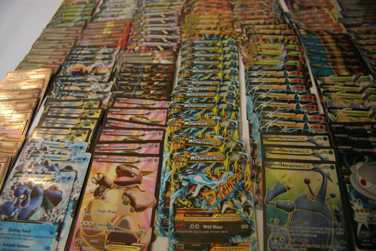 Pokemon TCG Assorted Lot - Mega EX / GX / Holo / Break | Mint Card | M Rayquaza Без бренда - фотография #2