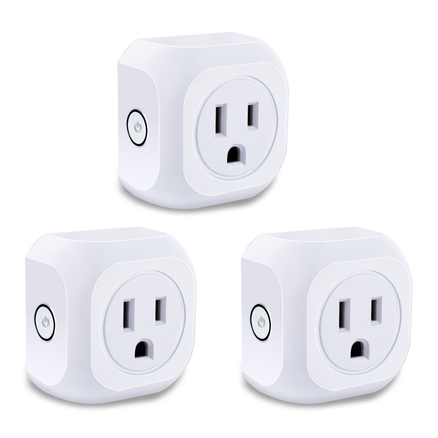 3Pack Smart WiFi Plug Switch Remote Control Timer Power Socket Alexa Google Home Kootion Does not apply