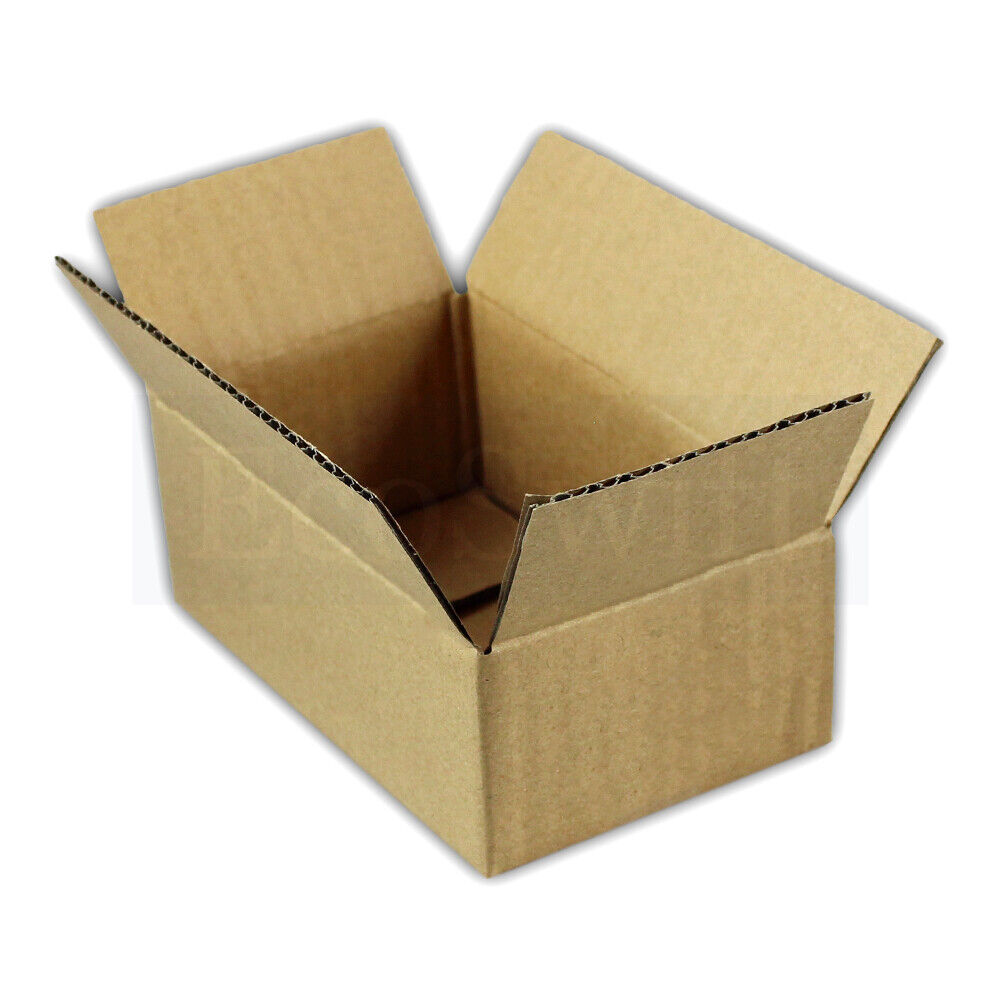 100 8x6x4 EcoSwift Cardboard Packing Moving Shipping Boxes Corrugated Box Carton Sparco SPR70000 - фотография #3