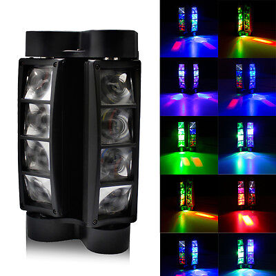 RGBW 80W Spider Beam Stage Lighting Moving Head DMX Disco DJ Party Lights U`King Does not apply - фотография #2