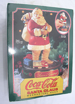 Coca-Cola Santa Claus Mechanical Bank Coca-Cola