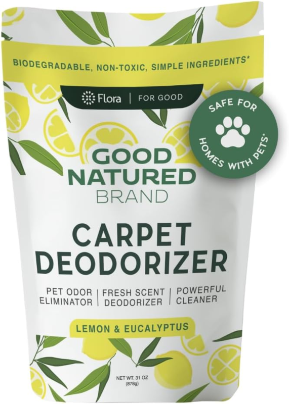 | Carpet Freshener & Deodorizer Powder | Pet Odor Eliminator for Strong Odor & P Good Natured Brand