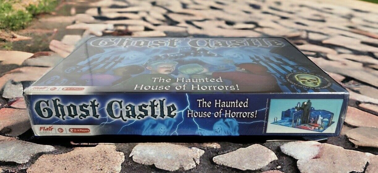 GHOST CASTLE The HAUNTED HOUSE of HORRORS NEW Factory SEALED BOARD GAME Flair ! Flaire Leisure Products Items # 36000 - фотография #4