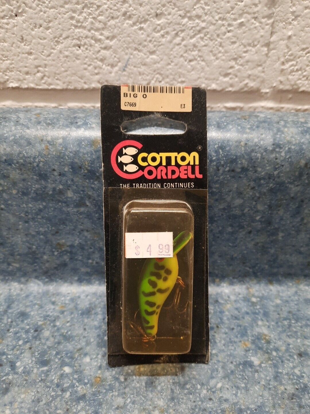 Vintage Cotton Cordell Big O Squarebill Made in North America! C76 Без бренда - фотография #3