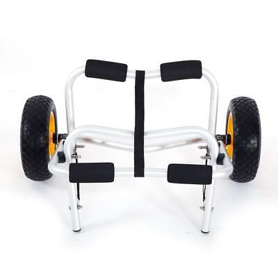 Bend Kayak Canoe Boat Carrier Dolly Trailer Trolley Transport Cart Wheel Yellow Unbranded Does Not Apply - фотография #3