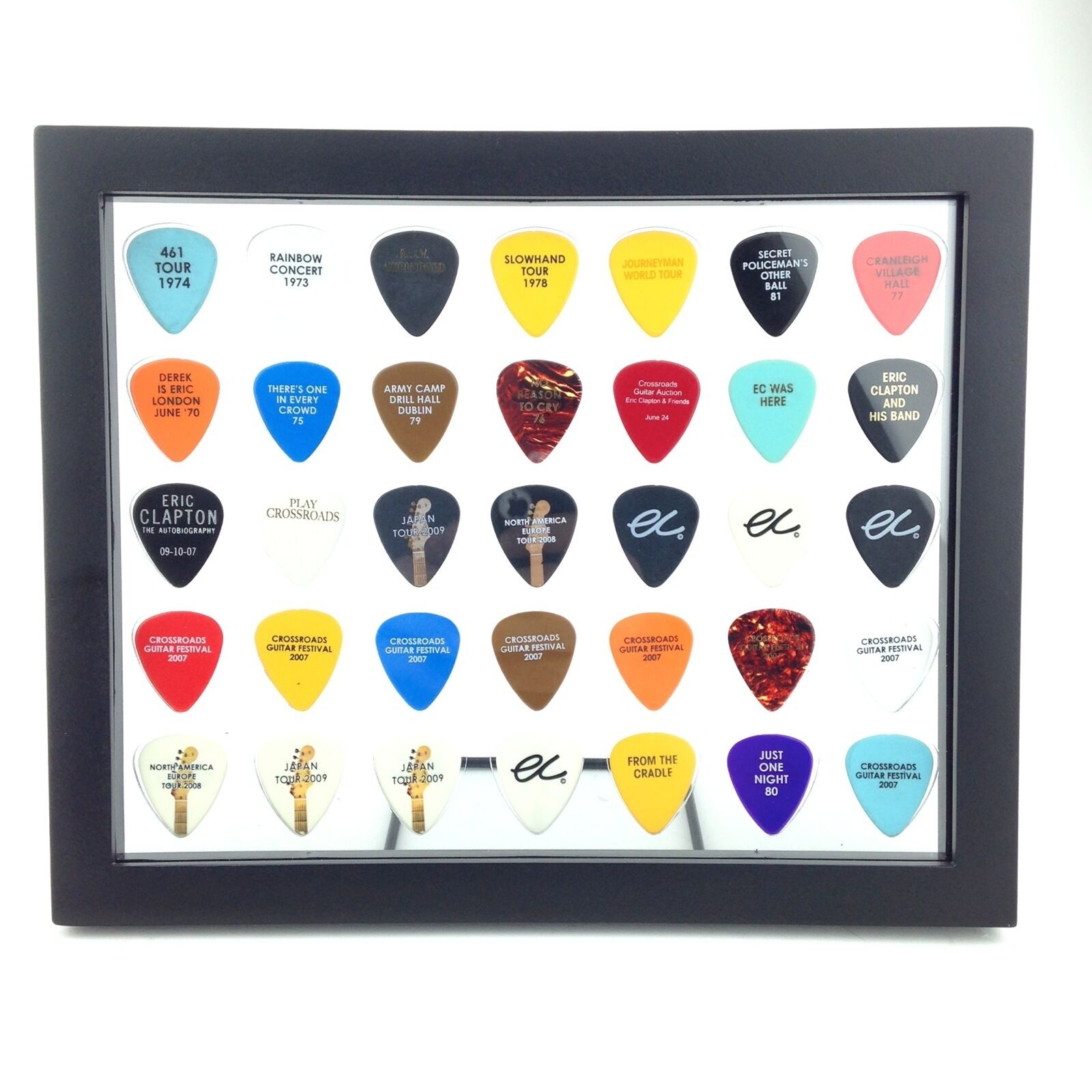 PLECTRUM SPECTRUM  8" x 10" Guitar Pick Display Frame - Clear - FRAME INCLUDED! Без бренда